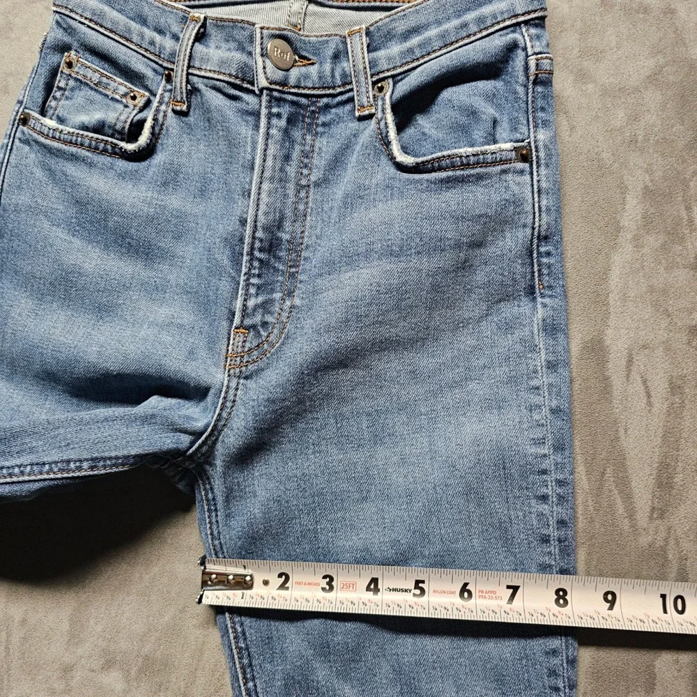 Reformation High & Skinny Jeans Rhine Wash Blue High‎ Rise Denim Size 24 LY358